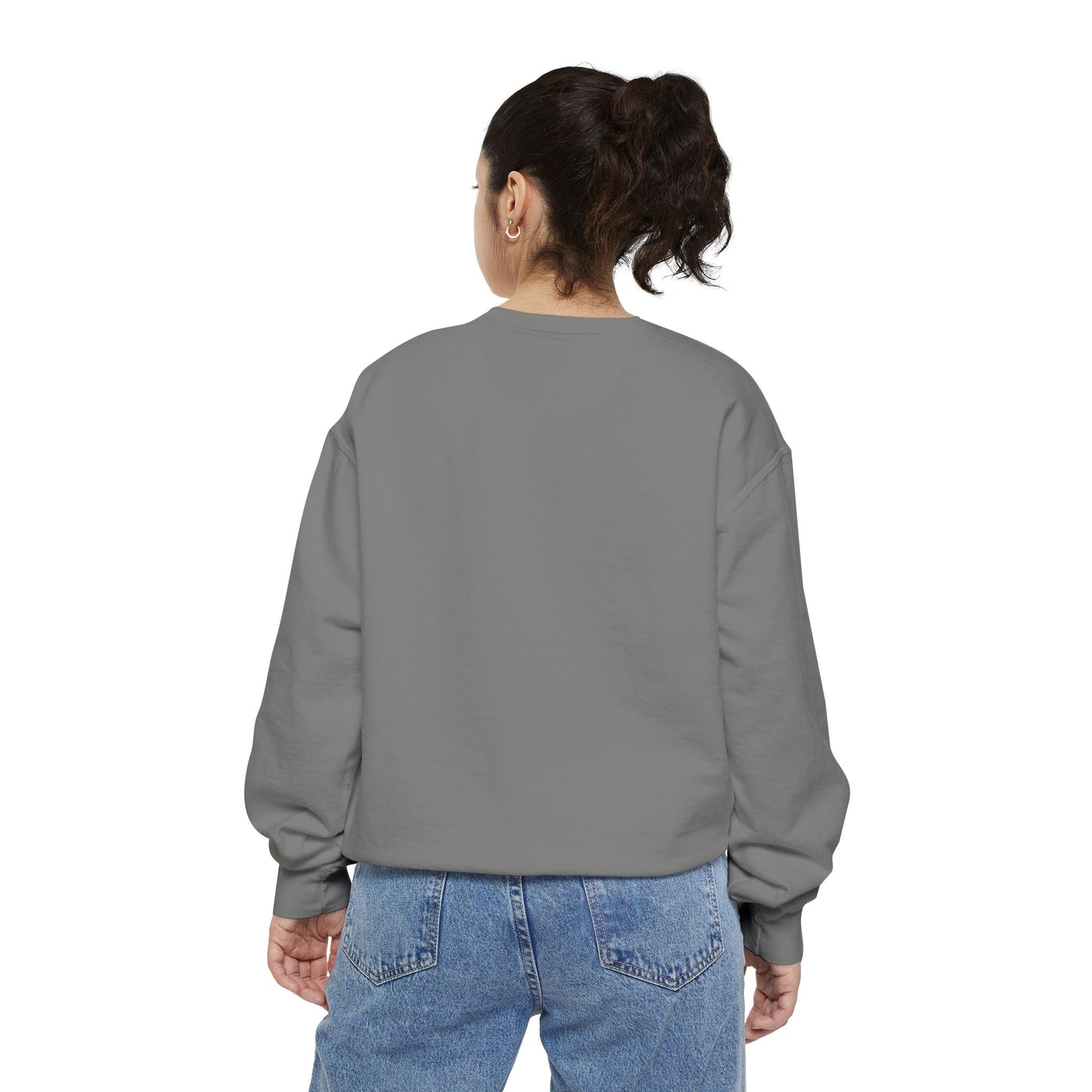 SoftHue Comfort Unisex Garment-Dyed Sweatshirt| Grafexia