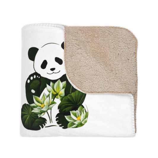 CozyNest Tan Sherpa Blanket | Grafexia