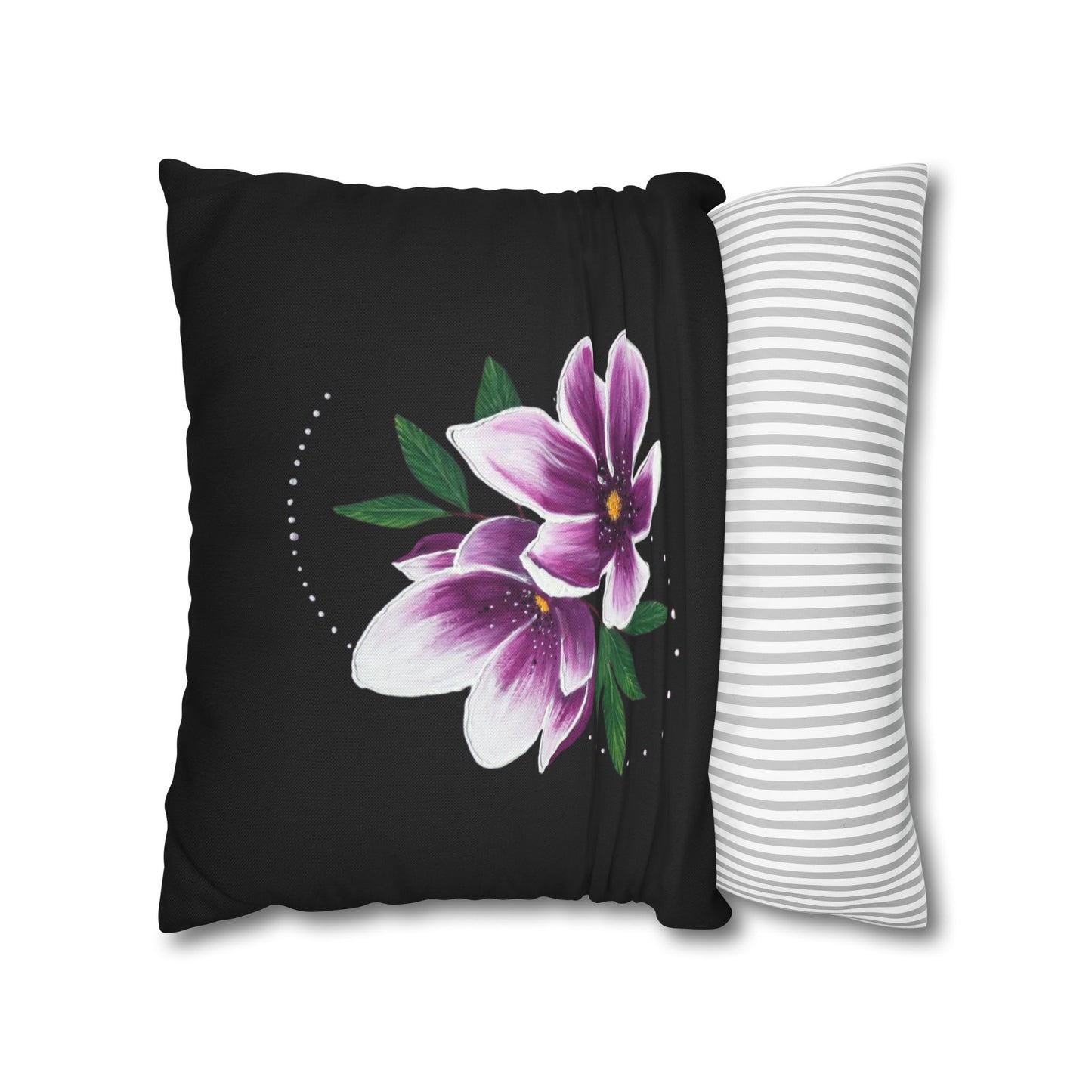 Spun Polyester Square Pillowcase | Grafexia