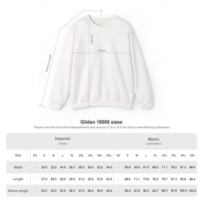Unisex Heavy Blend™ Crewneck Sweatshirt | Grafexia