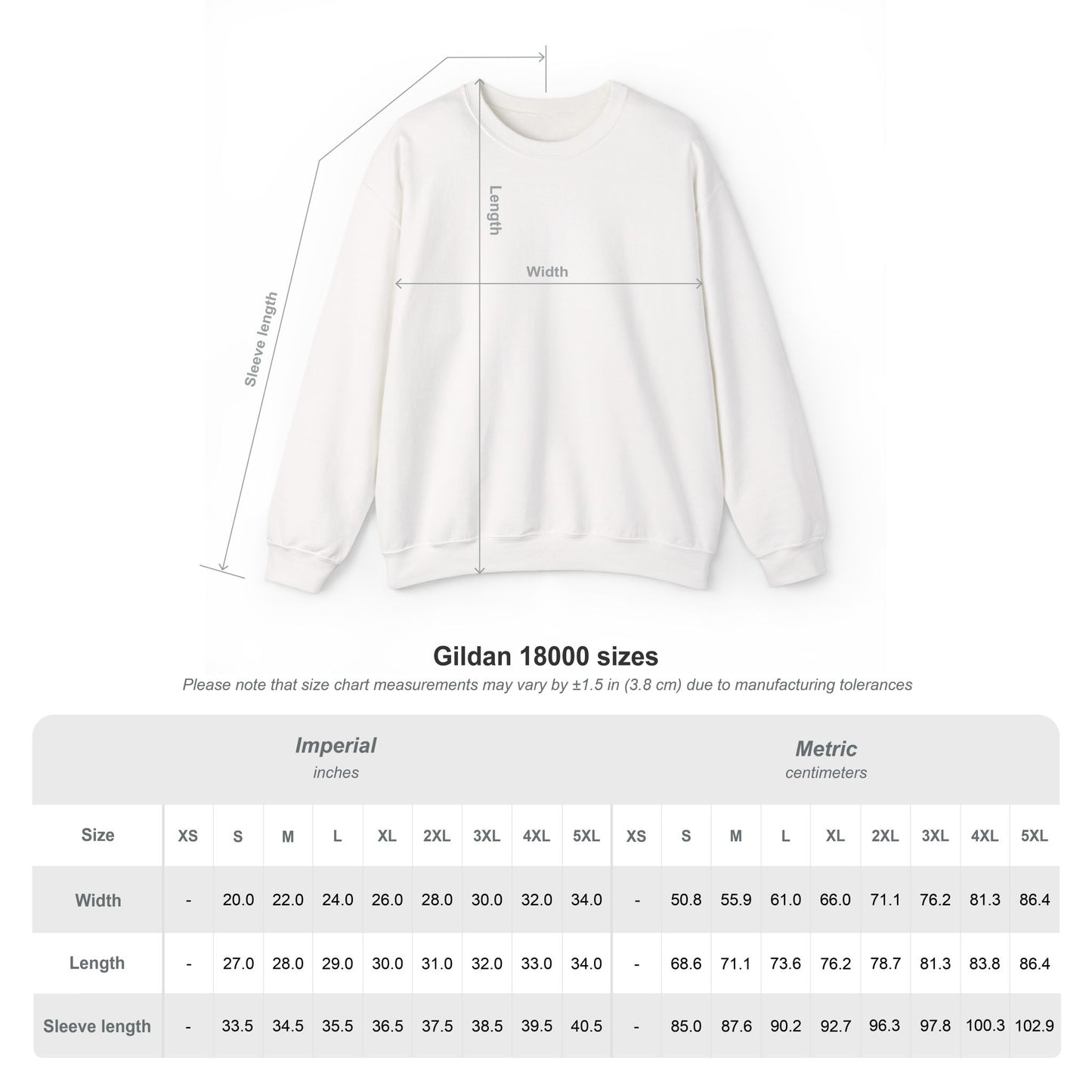 Unisex Heavy Blend™ Crewneck Sweatshirt | Grafexia