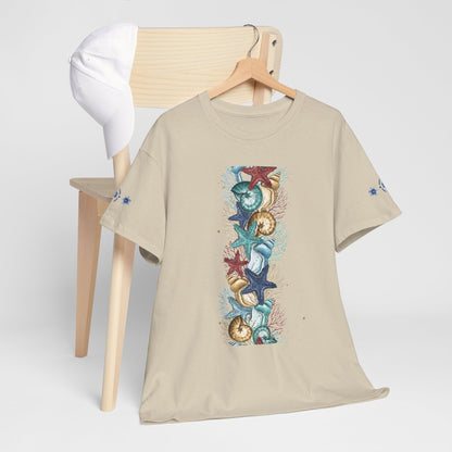 Unisex CoreWear Heavy Cotton Crew Tee – Classic Everyday Essential | Grafexia