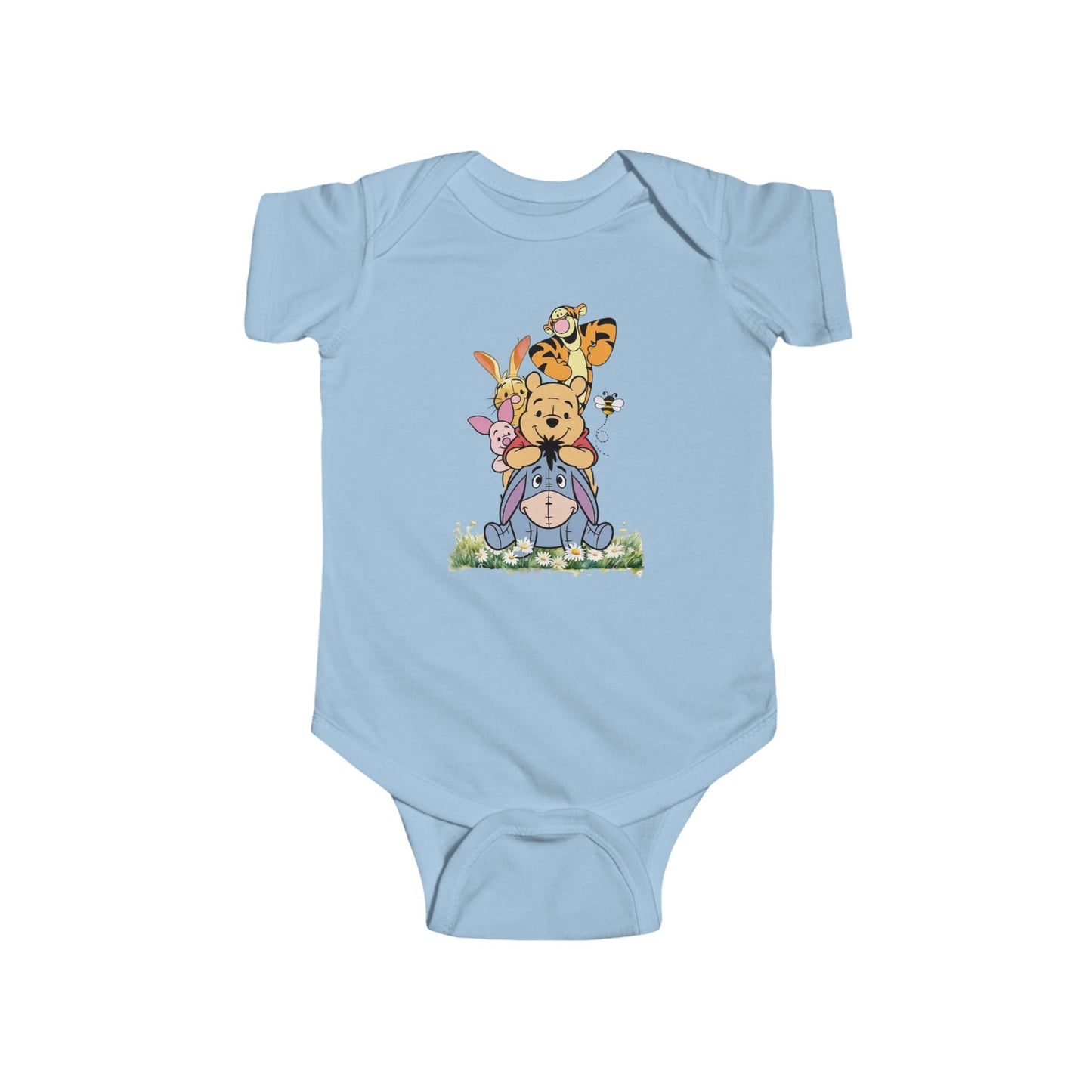 Tiny Soft Everyday Infant Fine Jersey Bodysuit | Grafexia