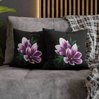 Spun Polyester Square Pillowcase | Grafexia