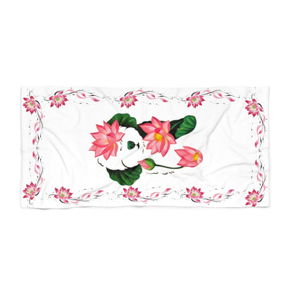 Coastal SoftWave Beach Towel | Grafexia