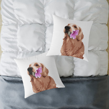 Square Poly Canvas Pillow | Grafexia