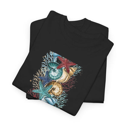 Unisex CoreWear Heavy Cotton Crew Tee – Classic Everyday Essential | Grafexia