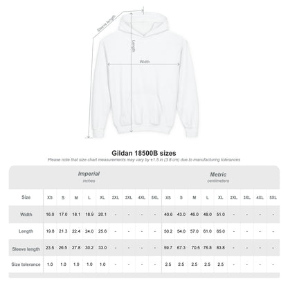 Youth Heavy Blend Hooded Sweatshirt | Grafexia