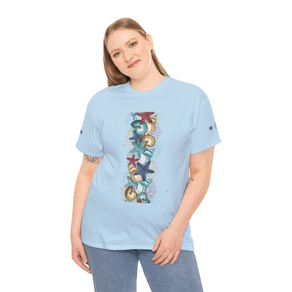 Unisex SoftCore Heavy Cotton Tee – Everyday Comfort Classic for Women | Grafexia