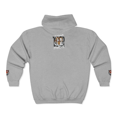 Unisex Heavy Blend™ Full Zip Hooded Sweatshirt | Grafexia
