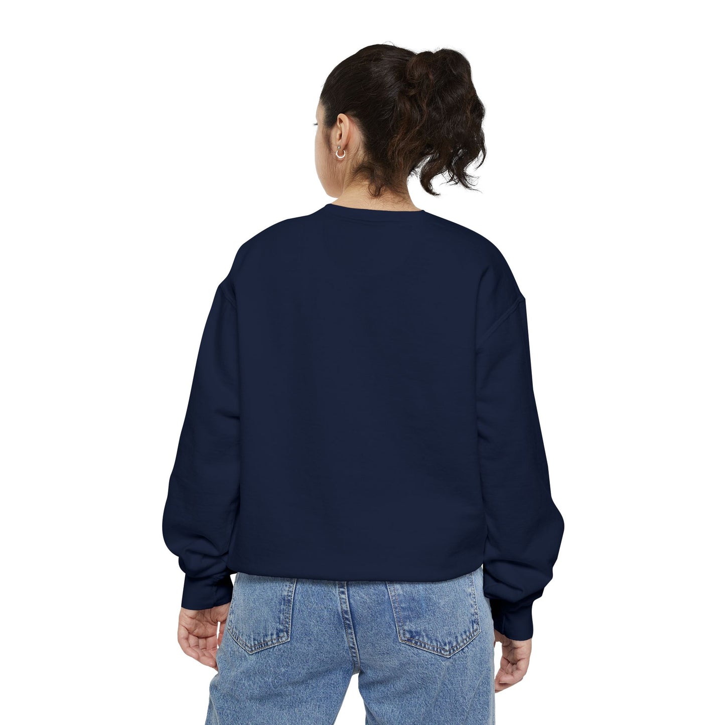 SoftHue Comfort Unisex Garment-Dyed Sweatshirt| Grafexia