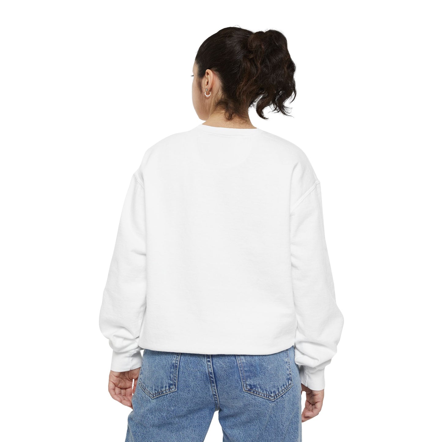SoftHue Comfort Unisex Garment-Dyed Sweatshirt| Grafexia