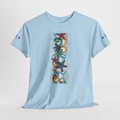 Unisex CoreWear Heavy Cotton Crew Tee – Classic Everyday Essential | Grafexia