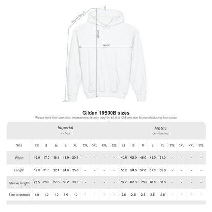 Youth Heavy Blend Hooded Sweatshirt | Grafexia