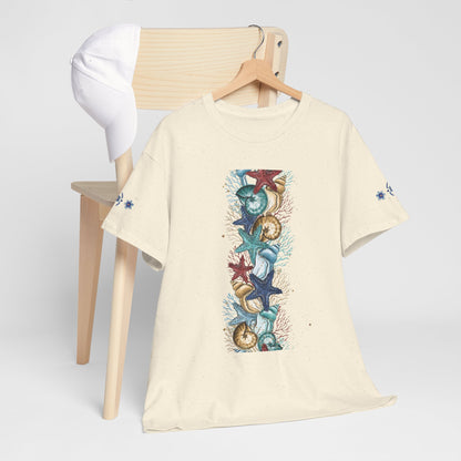 Unisex CoreWear Heavy Cotton Crew Tee – Classic Everyday Essential | Grafexia