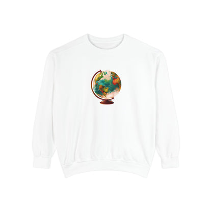 SoftHue Comfort Unisex Garment-Dyed Sweatshirt| Grafexia