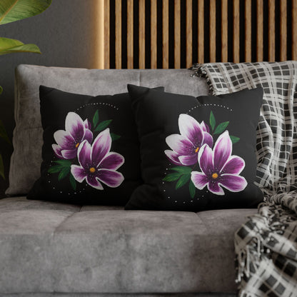 Spun Polyester Square Pillowcase | Grafexia