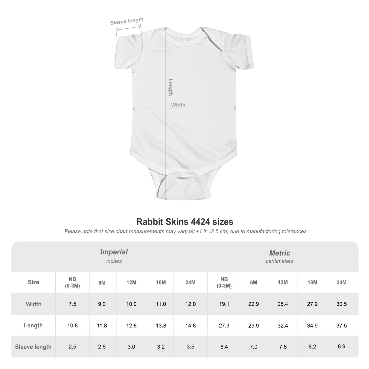 Infant Fine Jersey Bodysuit | Grafexia