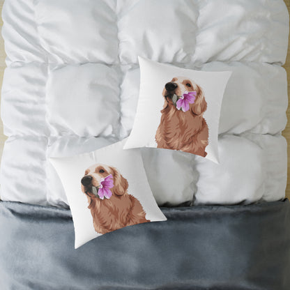 Square Poly Canvas Pillow | Grafexia