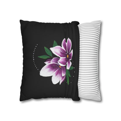 Spun Polyester Square Pillowcase | Grafexia