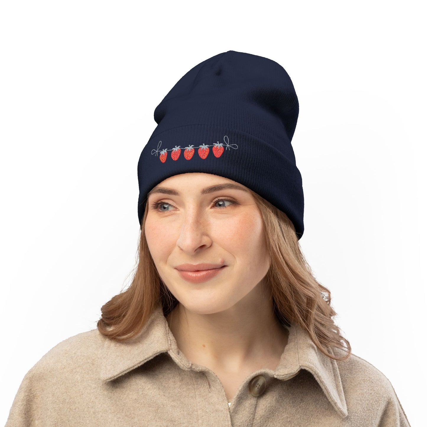 UrbanFlex Classic Knit Beanie (Embroidered) | Grafexia